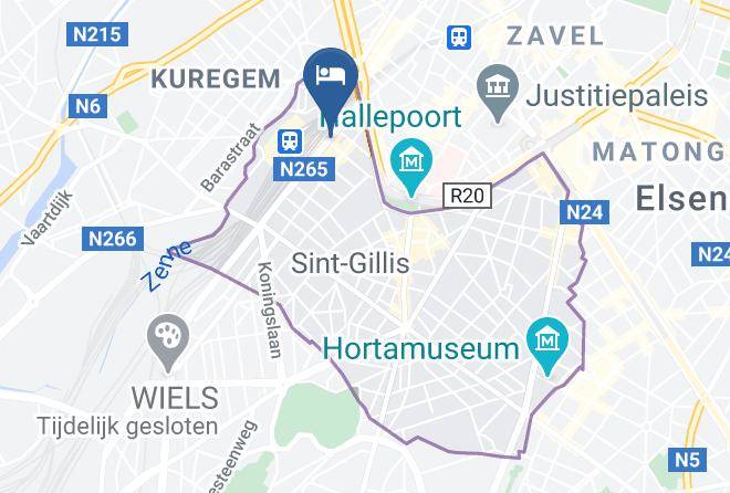 Sint Gillis - Ibis Brussels Centre Gare Midi Maps