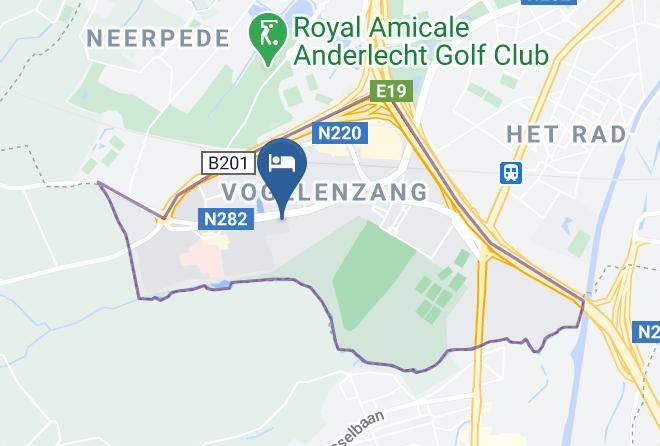 Anderlecht - Hotel Ibis Brussel Erasmus Maps