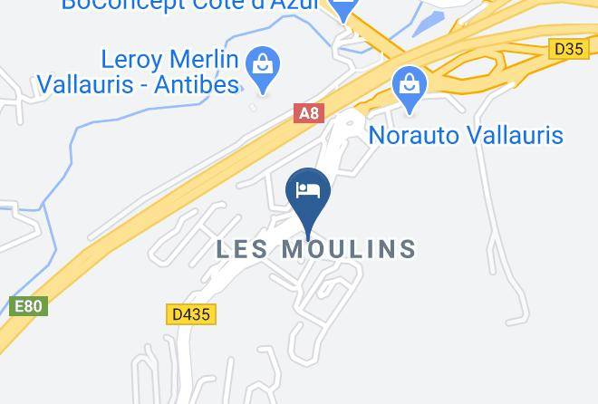 Maritime Alps - Hotel Ibis Budget Antibes Sophia Antipolis Maps