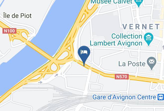 Vaucluse - Hotel Ibis Budget Avignon Centre Maps