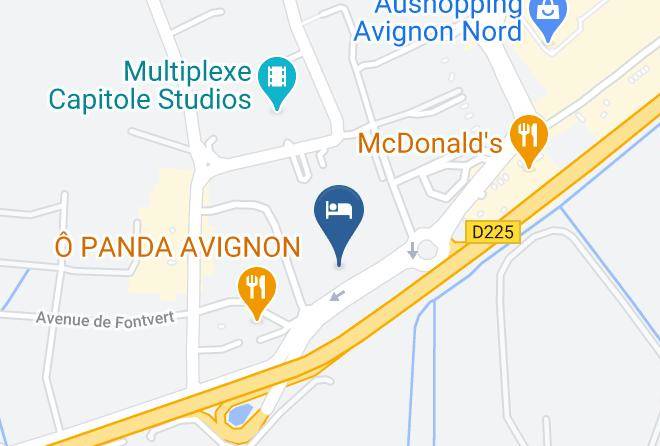 Vaucluse - Ibis Budget Avignon Nord Maps