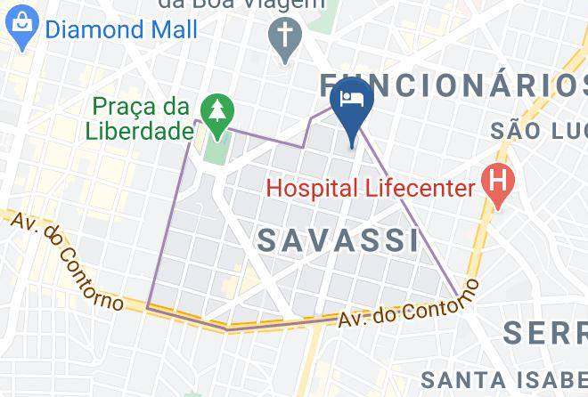 Belo Horizonte - Ibis Budget Belo Horizonte Afonso Pena Maps