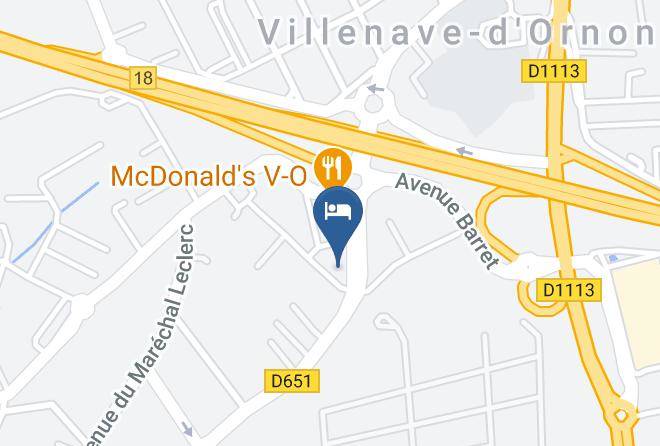 Gironde - Ibis Budget Bordeaux Sud Villenave D'ornon Maps