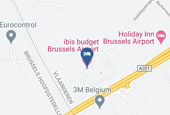 Flemish Brabant - Ibis Budget Brussels Airport Maps