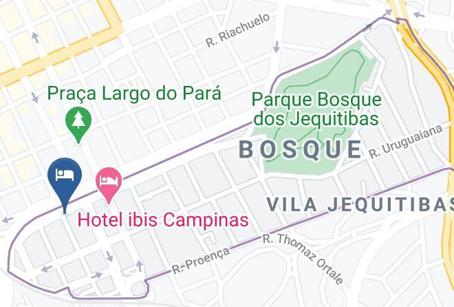 Campinas - Ibis Budget Campinas Aquidaban Maps