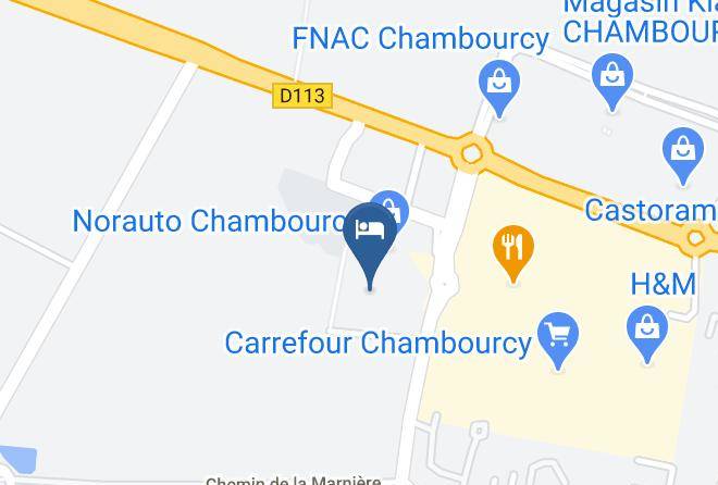 Yvelines - Hotel Ibis Budget Chambourcy Saint Germain Maps