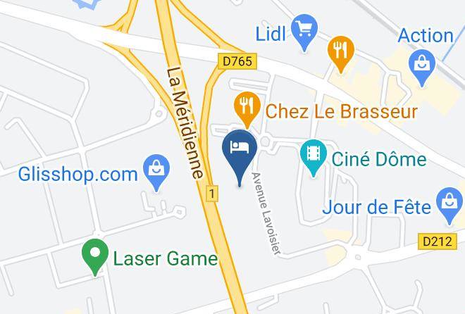 Puy De Dome - Hotel Ibis Budget Clermont Ferrand Sud Aubiere Maps