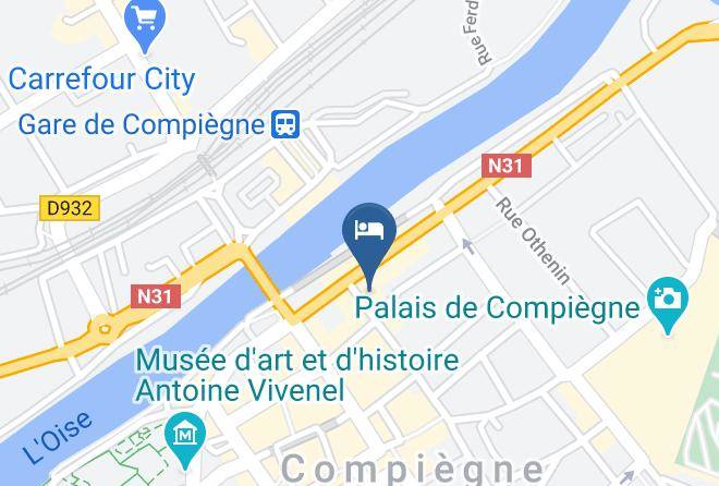 Oise - Hotel Ibis Compiegne Centre Ville Maps