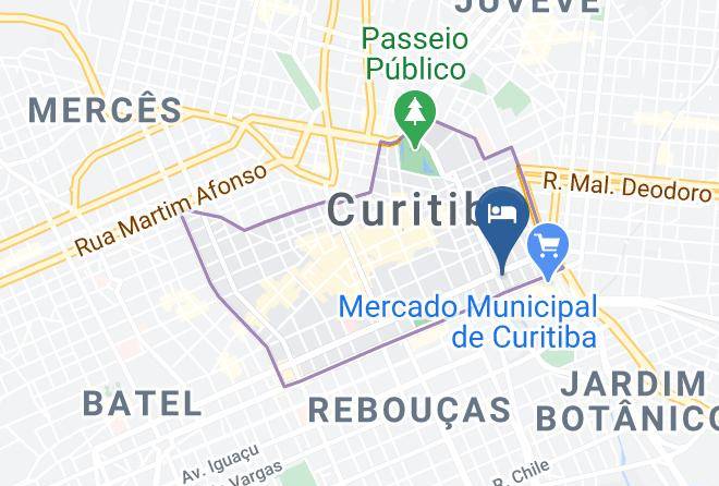 Curitiba - Hotel Ibis Budget Curitiba Centro Maps