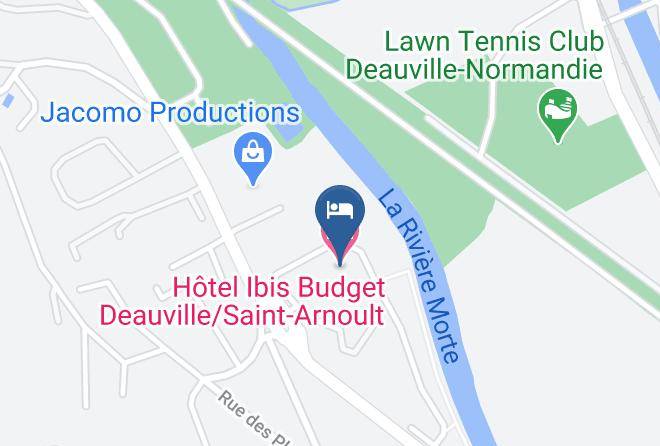Calvados - Hotel Ibis Budget Deauville Saint Arnoult Maps