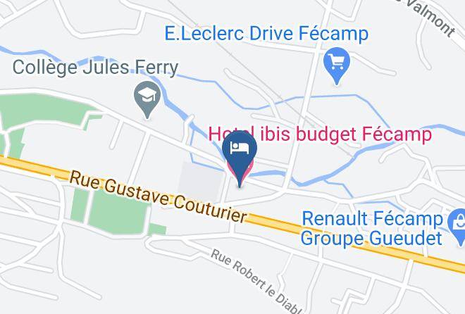 Seine Maritime - Hotel Ibis Budget Fecamp Maps