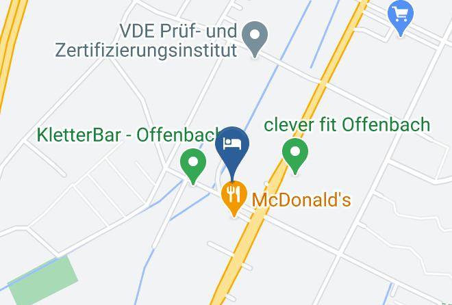 Offenbach Am Main - Hotel Ibis Budget Frankfurt Offenbach Sued Maps