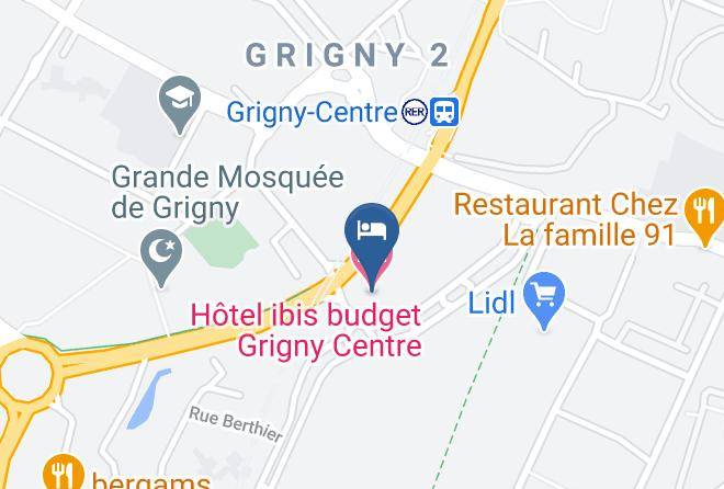 Essonne - Hotel Ibis Budget Grigny Centre Maps
