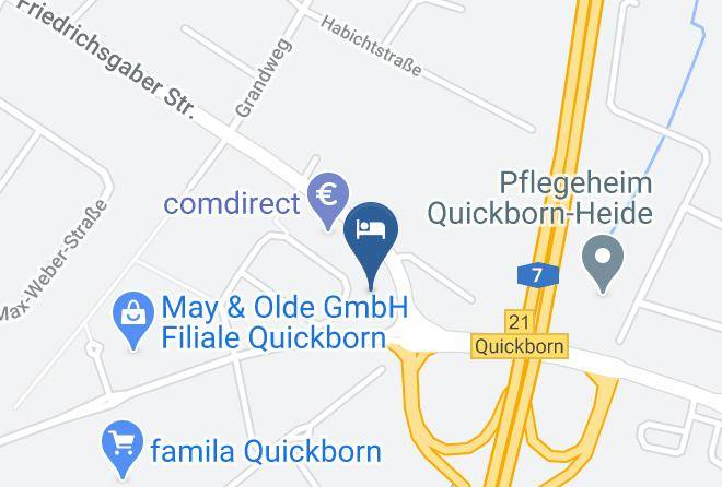 Pinneberg - Ibis Budget Hamburg Quickborn Maps