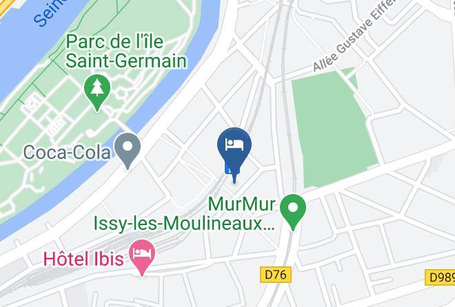 Hauts De Seine - Ibis Budget Issy Les Moulineaux Maps
