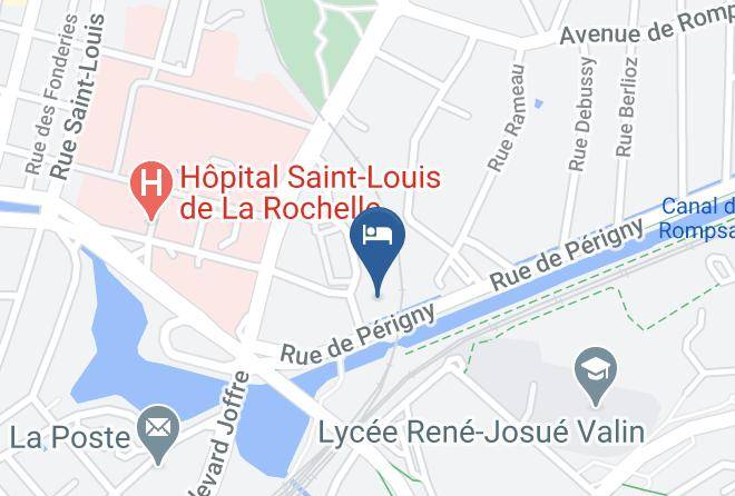 Charente Maritime - Hotel Ibis Budget La Rochelle Centre Maps
