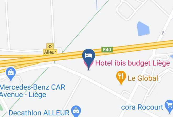 B&b Hotel Liege Rocourt Map