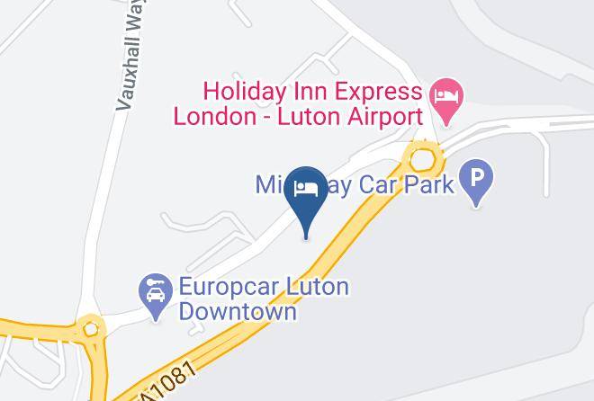 Luton - Hotel Ibis Budget Luton Airport Maps