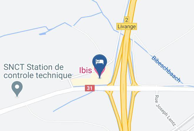 Roeser - Ibis Luxembourg Sud Maps