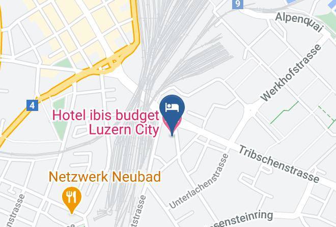 Lucerne - Hotel Ibis Budget Luzern City Maps