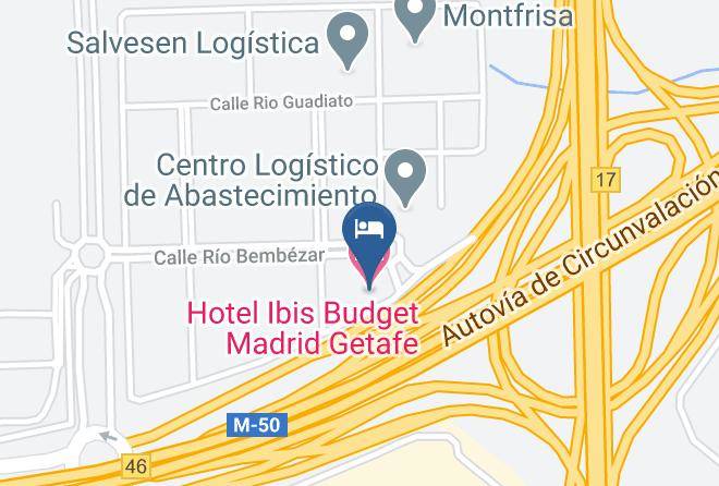 Madrid - Hotel Ibis Budget Madrid Getafe Maps