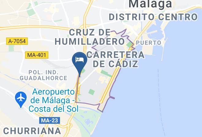 Malaga - Hotel Ibis Budget Malaga Aeropuerto Avenida Velazquez Maps