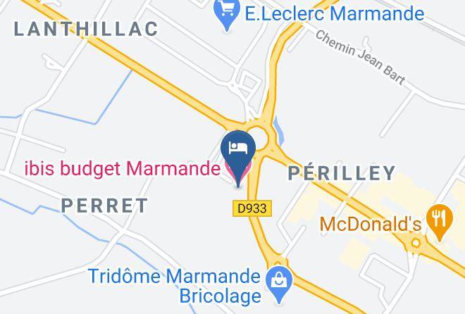Lot Et Garonne - Ibis Budget Marmande Maps