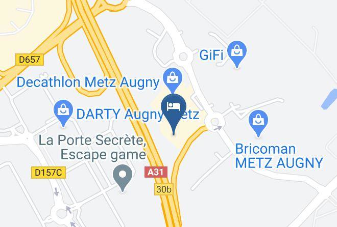 Moselle - Ibis Budget Metz Sud Maps