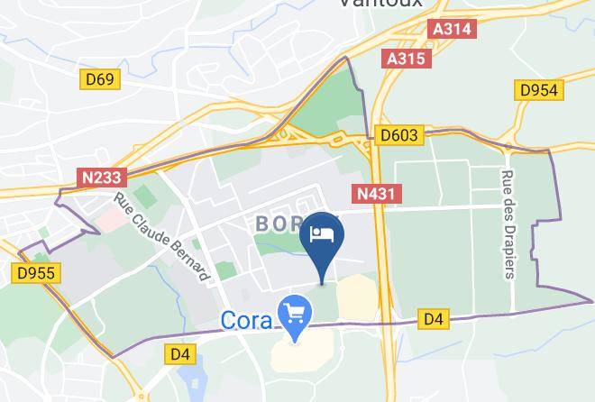Moselle - Ibis Budget Metz Technopole Maps