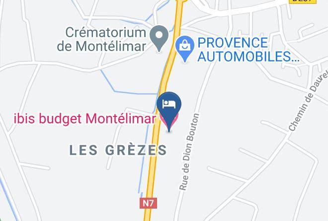 Drome - Ibis Budget Montelimar Maps