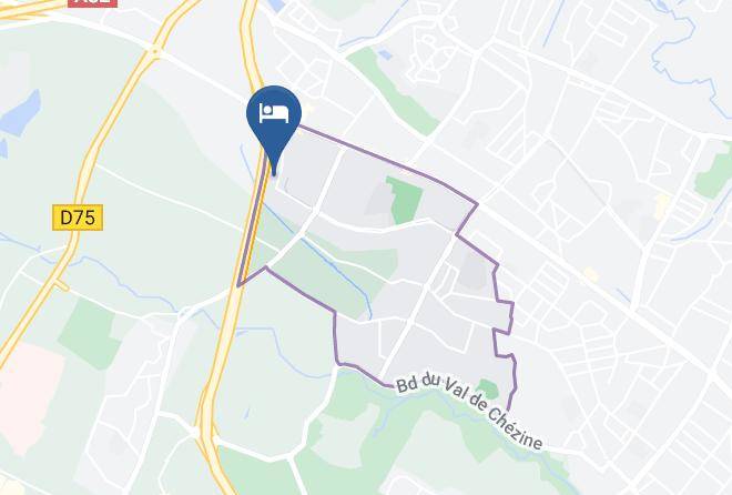 Hotel Ibis Budget Nantes Nord Saint Herblain Map