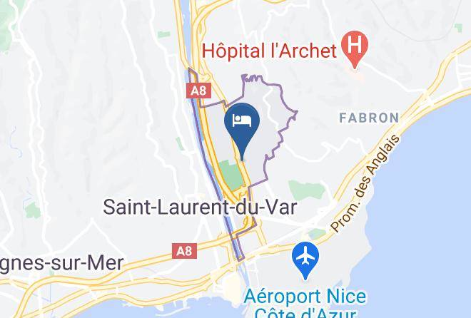 Maritime Alps - Ibis Budget Nice Palais Nikaia Maps