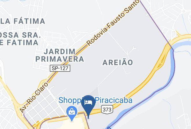 Piracicaba - Hotel Ibis Budget Piracicaba Maps