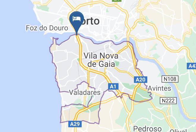 Ibis Budget Porto Gaia Map