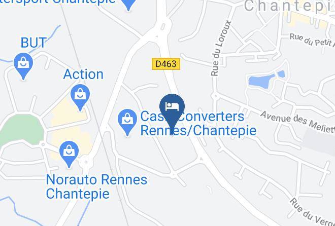 Ille Et Vilaine - Hotel Ibis Budget Rennes Chantepie Maps