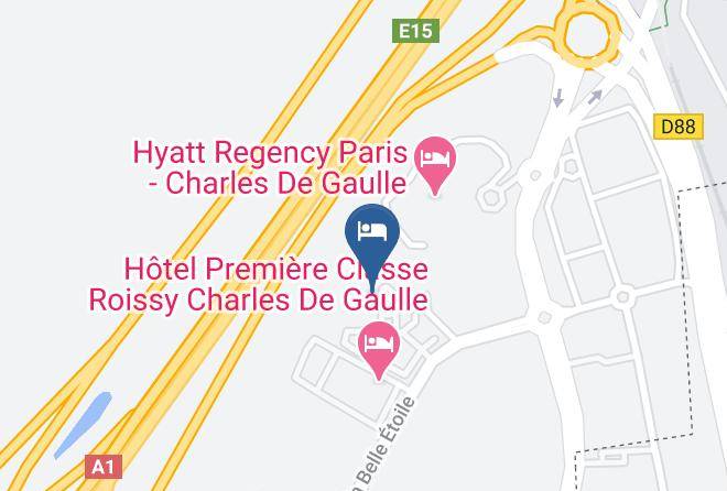 Val D Oise - Ibis Roissy Cdg Paris Nord 2 Maps