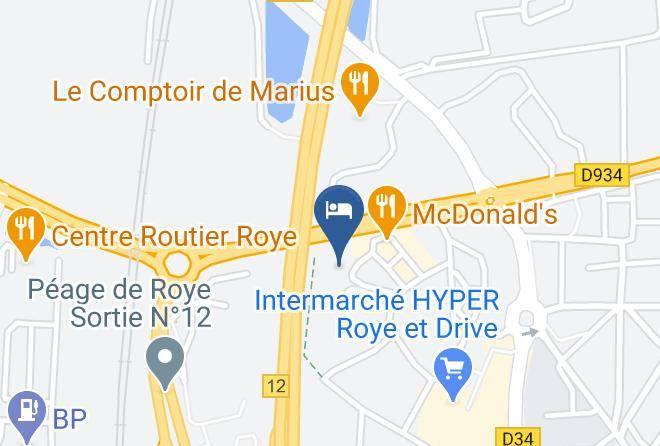 Somme - Hotel Ibis Budget Roye Maps