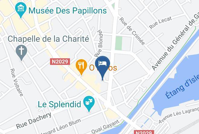 Hotel Ibis Budget Saint Quentin Centre Gare Map