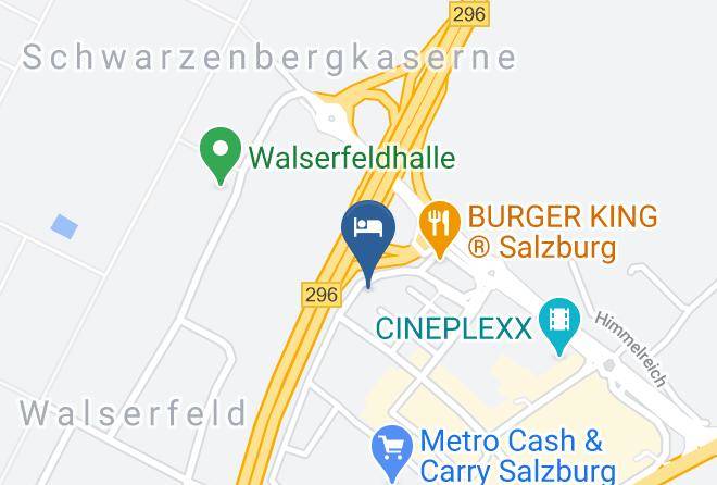 Salzburg Umgebung - Hotel Ibis Budget Salzburg Airport Maps