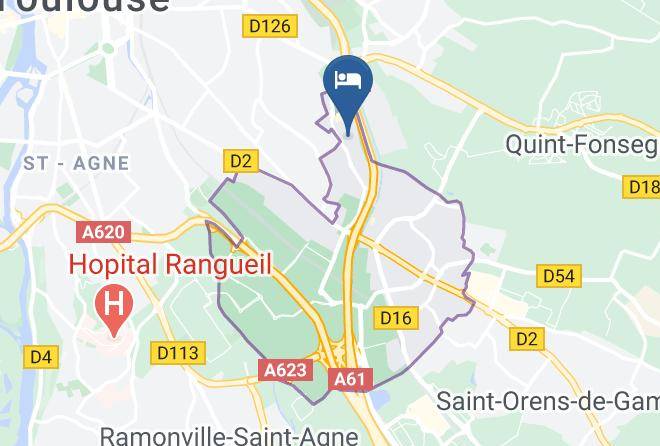 Haute Garonne - Ibis Budget Angers Parc Des Expositions Maps