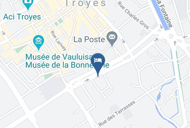 Aube - Hotel Ibis Budget Troyes Centre Maps