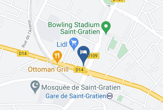 Val D Oise - Ibis Budget Saint Gratien Enghien Les Bains Maps