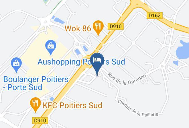 Vienne - Ibis Budget Poitiers Sud Maps