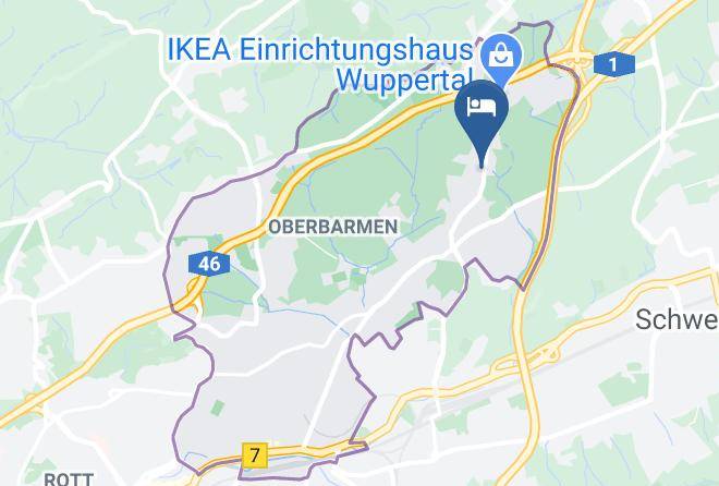 Wuppertal - B&B HOTEL Wuppertal Oberbarmen Maps