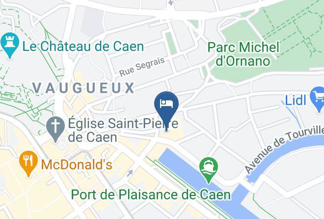 Calvados - Ibis Caen Centre Maps