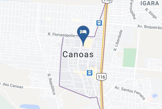 Ibis Canoas Shopping Map