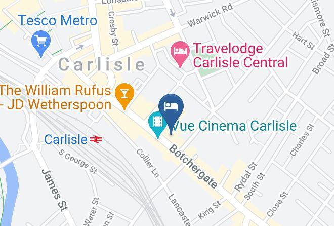 Cumbria - Ibis Carlisle City Centre Maps