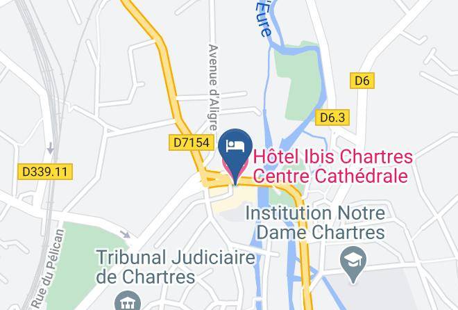 Eure Et Loir - Hotel Ibis Chartres Centre Cathedrale Maps