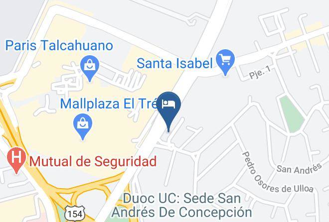Concepcion Province - Hotel Ibis Concepcion Maps