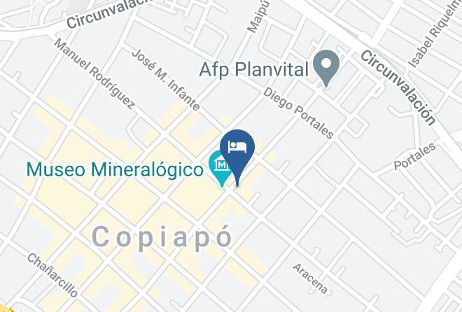 Copiapo Province - Hotel Ibis Copiapo Maps